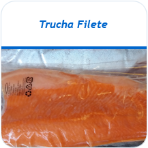Trucha filete congelados